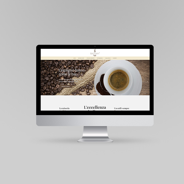 Realizzazione sito web e-commerce per Bastian Caffè