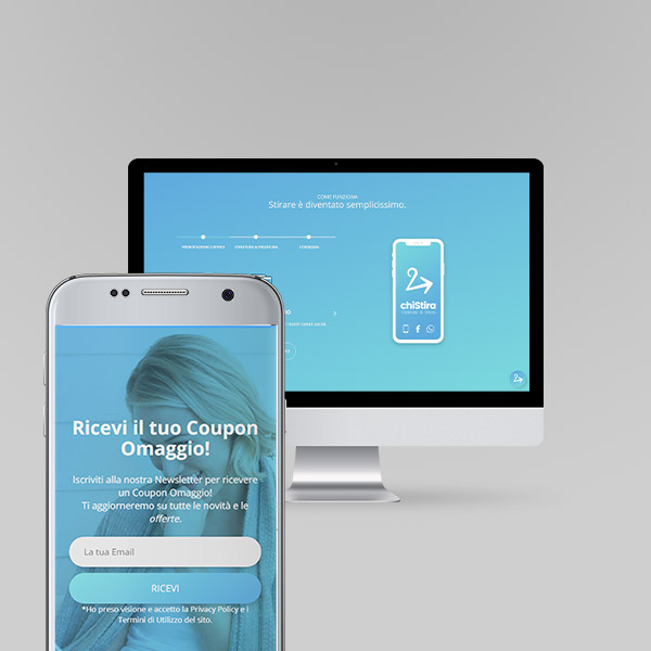 Realizzazione sito web per la StartUp ChiStira