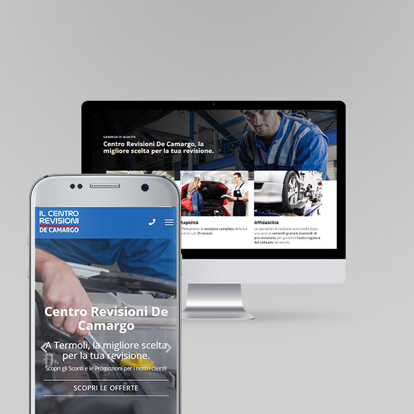 Realizzazione Sito per Centro Revisioni De Camargo