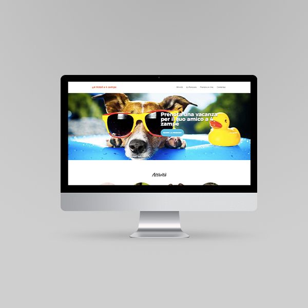 Realizzazione Sito Web per Hotel a 4 zampe