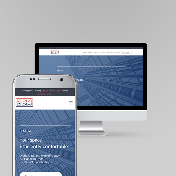 Realizzazione Sito web per SEM srl