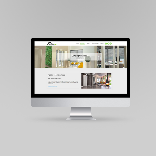 Realizzazione sito web per WindowArt